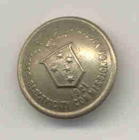 Uniform - Coat Button, Stokes & Sons Melbourne