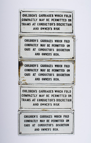 Warning Sign  - Children's carriages - Photo 1