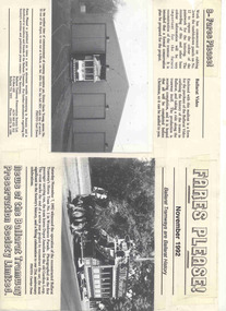Newsletter, Warren Doubleday, "Fares Please!", 1990 to 1992