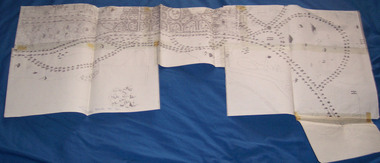 Document - Photocopy, City of Ballaarat, Plan of Gardens, 1920s?