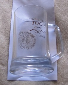 Domestic Object - Glass Tankard, C.R. Hose Cheltenham, May. 2010