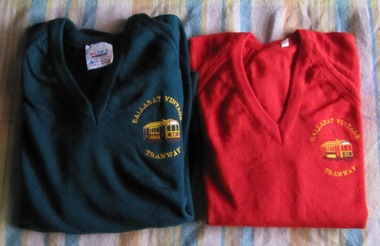 Clothing - Jumper, Unlimited Motifs, Ballarat Vintage Tramway, mid 1980's