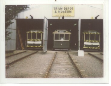 Photograph - Polaroid Colour Photograph, BTPS Depot front