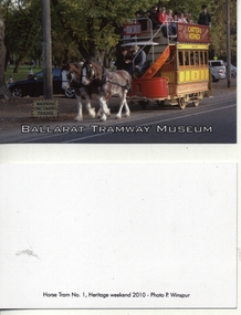 Ephemera - Membership Card/s, Ballarat Tramway Museum (BTM), Jun. 2010