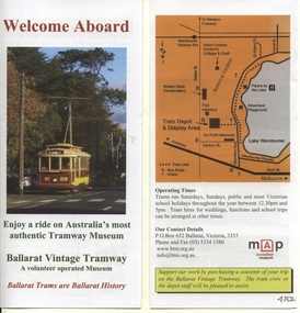Pamphlet, Warren Doubleday, "Welcome Aboard", Aug. 2010