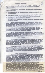 Manual - Procedure, State Electricity Commission of Victoria (SECV), "Rectified Protection", Mid 1930's