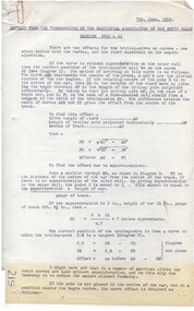 Manual - Procedure, State Electricity Commission of Victoria (SECV), "Extract from the 'Proceedings of the Electrical Association of New South Wales' session 1910 - 11", mid 1930's