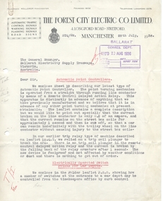 Pamphlet, The Forest City Electric Co. Limited England, "Forest City" products, 1936