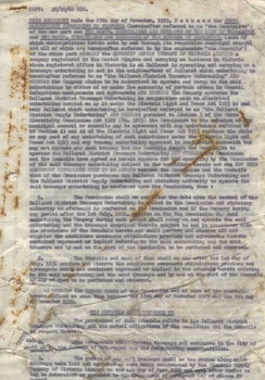 "Agreement between the SEC, City of Ballaarat and Borough of Sebastopol" re tramways