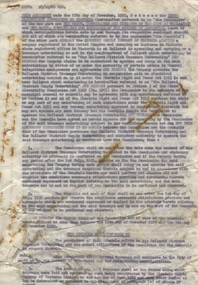 "Agreement between the SEC, City of Ballaarat and Borough of Sebastopol" re tramways