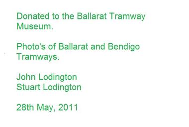 10 images of Ballarat trams prior to closure