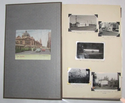 Wal Jack Melbourne No 2 album - sample page