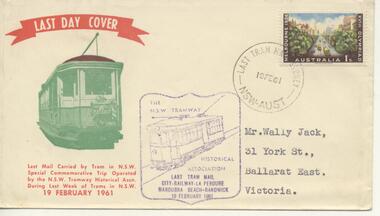 "Last Trammail Cover" - Sydney