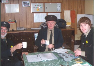 BTM Crew at the Mess Room table