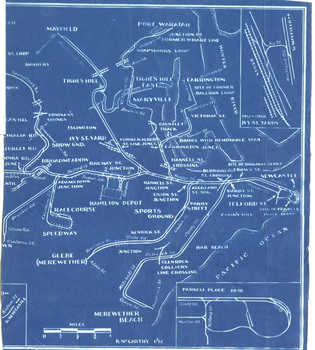 "Newcastle Tramways 1938"