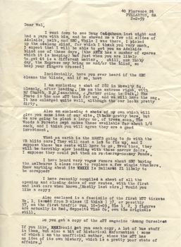 John Radcliffe to Wal Jack