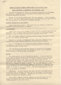 Administrative Record - Meeting Minutes, SA SMEE, Minutes of the  SA SMEE, 1962 and 1963