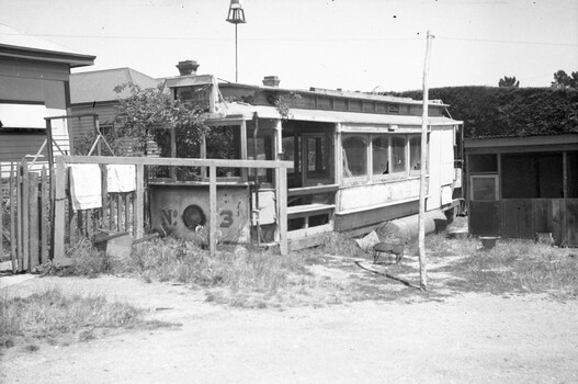 Ballarat ESCo tram 3 after scrapping