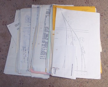 Document - Personal Papers, Warren Doubleday, "Depot Extensions", "First Report of the Expert Panel on Tramway Museum Safety Standards to the Chairman and Members of the Council of Tramway Museums of Australasia", mid 1970's