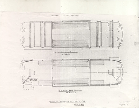"Proposed conversion of MMTB Car."