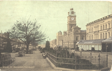 Postcard, WTP, Sturt St Ballarat