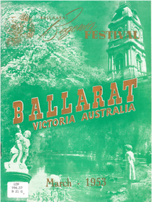 "1953 Begonia Festival Program"
