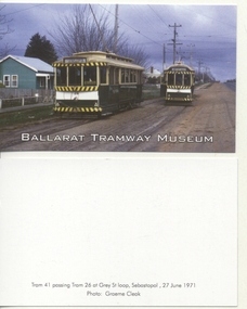 Ephemera - Membership Card/s, Ballarat Tramway Museum (BTM), 2011