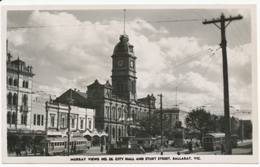 Murray Views No. 26 city Hall and Sturt St Ballarat Vic.