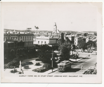 Murray Views No. 29 - Sturt Street Looking West, Ballarat Vic."