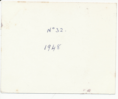 Rear of postcard
