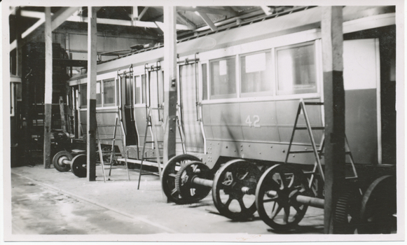 Ex MMTB 42 after delivery to Ballarat