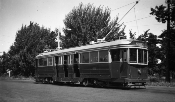 Ballarat 40 in Wendouree Parade scan of negative