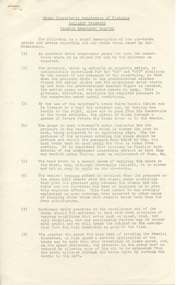 Document - Instruction, State Electricity Commission of Victoria (SECV), "Tramcar Emergency Braking", late 1960's?