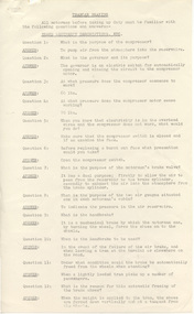 Document - Instruction, State Electricity Commission of Victoria (SEC), "Tramcar Braking", late 1960's?