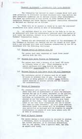 Administrative record - Memorandum, State Electricity Commission of Victoria (SECV), "Tramways Abandonment - Accumulated Sick Leave Benefits", 1971
