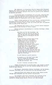 Administrative record - Memorandum, State Electricity Commission of Victoria (SECV), conditions of retrenched employees, 1971