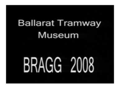 "BTM Brag 2008",  for the Launceston COTMA Conference 