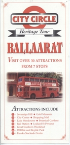 Pamphlet, London Bus Company, "City Circle Heritage Tour - Ballarat", c1998