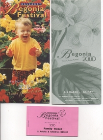 Memorabilia - Event Materials, City of Ballaarat, "Ballarat Begonia Festival - 2000", 1/11/2012 12:00:00 AM