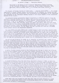 Document - Photocopy, Bill Kingsley et al, "COTMA Its Origins, Aims and Operation", 1990's