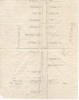Sebastopol line map 