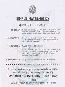 Advertising, Personal Papers and list of tram mileages