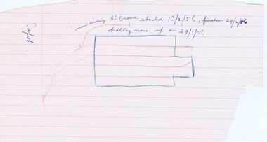 Sketch of "0" Road at SEC Depot