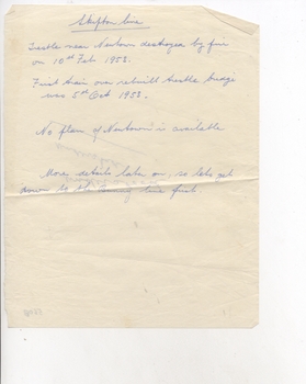 Handwritten note