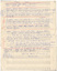 Hand written notes - "Tram News"