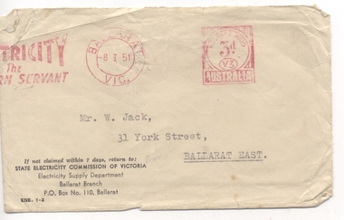 Franked Envelope