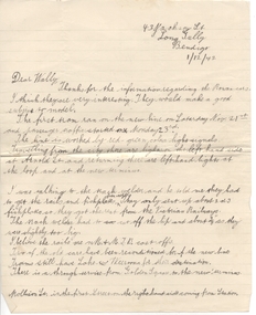 Document - Letter/s, Jim Goodman, 1/12/1942 12:00:00 AM