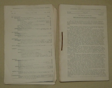 Magazine, Australian Railway and Locomotive Historical Society, "ARLHS Bulletin", 1943