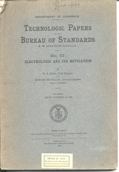"Electrolysis and its Mitigation"