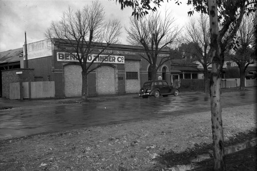 Old Steam tram depot building, Mollison St Bendigo